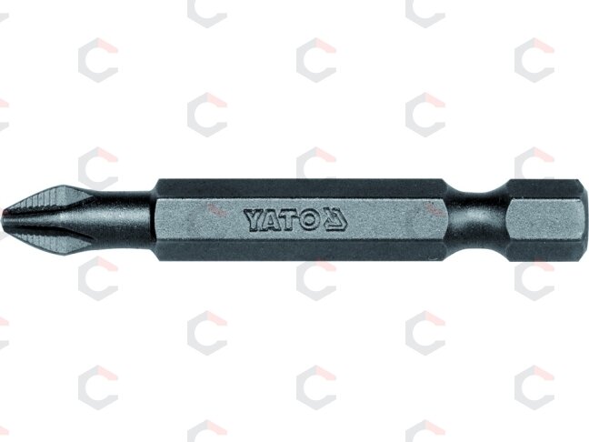 Antgalis kryžminis 1/4"x50MM, dydis PH1, S2 50 vnt (YT-7847)