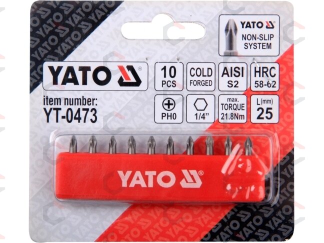 Antgalis PH0x25 mm 10 vnt. (YT-0473) 1 Antgalis PH0x25 mm 10 vnt. (YT-0473) 1