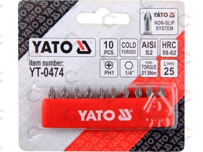Antgalis PH1x25 mm 10 vnt. (YT-0474) 1 Antgalis PH1x25 mm 10 vnt. (YT-0474) 1