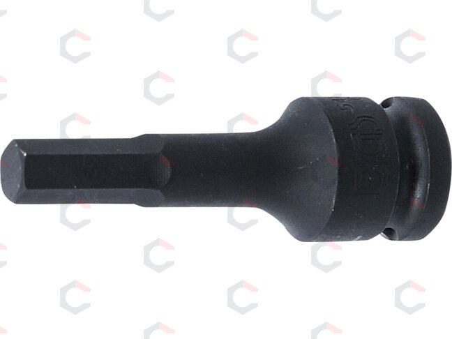 Antgalis smūginis | 12,5 mm (1/2") | hex šešiakampis 10 mm (5481-M10) Antgalis smūginis | 12,5 mm (1/2") | hex šešiakampis 10 mm (5481-M10)