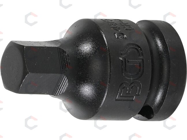 Antgalis smūginis | 12,5 mm (1/2") | Hex šešiakampis 12 mm (5485-12) Antgalis smūginis | 12,5 mm (1/2") | Hex šešiakampis 12 mm (5485-12)
