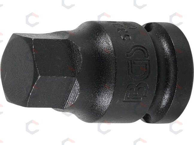 Antgalis smūginis | 12,5 mm (1/2") | Hex šešiakampis 17 mm (5334-H17) Antgalis smūginis | 12,5 mm (1/2") | Hex šešiakampis 17 mm (5334-H17)