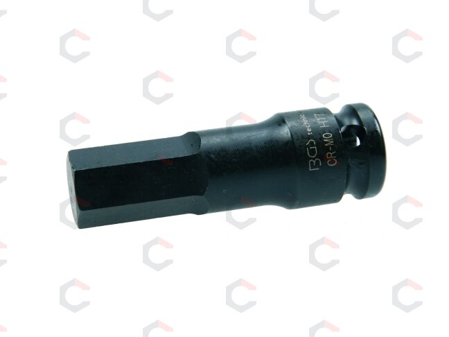 Antgalis smūginis | 12,5 mm (1/2") | hex šešiakampis 17 mm (5481-M17) 1 Antgalis smūginis | 12,5 mm (1/2") | hex šešiakampis 17 mm (5481-M17) 1