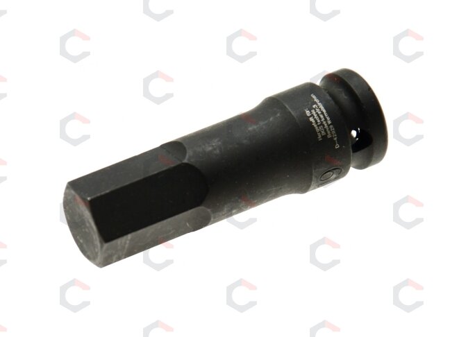 Antgalis smūginis | 12,5 mm (1/2") | hex šešiakampis 19 mm (5481-M19) 1 Antgalis smūginis | 12,5 mm (1/2") | hex šešiakampis 19 mm (5481-M19) 1