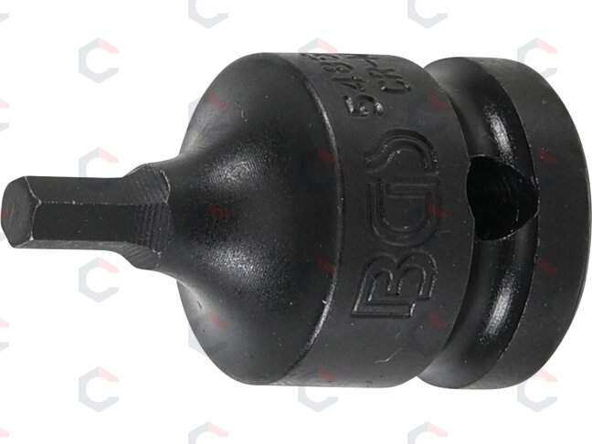 Antgalis smūginis | 12,5 mm (1/2") | Hex šešiakampis 5 mm (5485-5) Antgalis smūginis | 12,5 mm (1/2") | Hex šešiakampis 5 mm (5485-5)