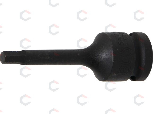 Antgalis smūginis | 12,5 mm (1/2") | hex šešiakampis 6 mm (5481-M6) Antgalis smūginis | 12,5 mm (1/2") | hex šešiakampis 6 mm (5481-M6)