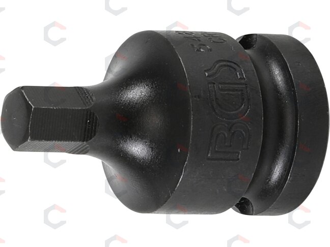 Antgalis smūginis | 12,5 mm (1/2") | Hex šešiakampis 8 mm (5485-8) Antgalis smūginis | 12,5 mm (1/2") | Hex šešiakampis 8 mm (5485-8)