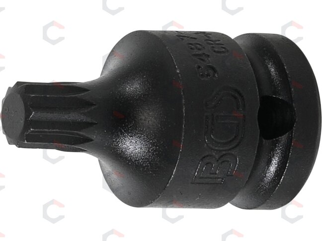 Antgalis smūginis | 12,5 mm (1/2") | Spline (XZN) M10 (5487-M10) Antgalis smūginis | 12,5 mm (1/2") | Spline (XZN) M10 (5487-M10)
