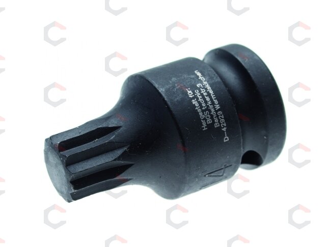 Antgalis smūginis | 12,5 mm (1/2") | Spline (XZN) M14 (5381-M14) 1 Antgalis smūginis | 12,5 mm (1/2") | Spline (XZN) M14 (5381-M14) 1