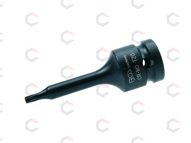 Antgalis smūginis | 12,5 mm (1/2") | T-star (Torx) T20 (5480-T20) 1 Antgalis smūginis | 12,5 mm (1/2") | T-star (Torx) T20 (5480-T20) 1