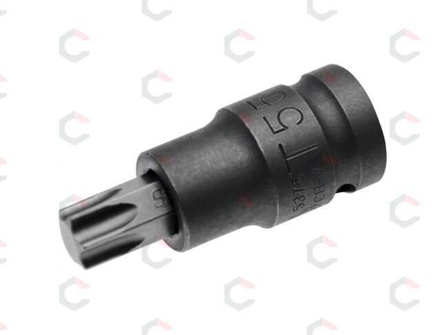 Antgalis smūginis | 12,5 mm (1/2") | T-Star (Torx) T55 (5375) 1 Antgalis smūginis | 12,5 mm (1/2") | T-Star (Torx) T55 (5375) 1