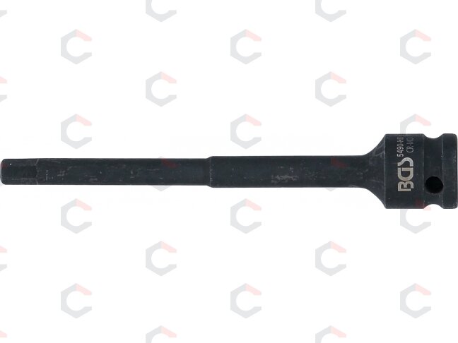 Antgalis smūginis | 150 mm ilgio | 12,5 mm (1/2") | Hex šešiakampis 8 mm (5490-H8) 1 Antgalis smūginis | 150 mm ilgio | 12,5 mm (1/2") | Hex šešiakampis 8 mm (5490-H8) 1