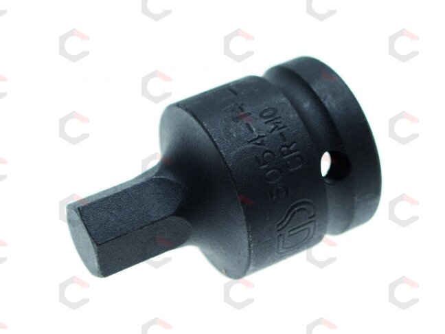 Antgalis smūginis | 20 mm (3/4") | hex šešiakampis 14 mm (5054-14) 1 Antgalis smūginis | 20 mm (3/4") | hex šešiakampis 14 mm (5054-14) 1