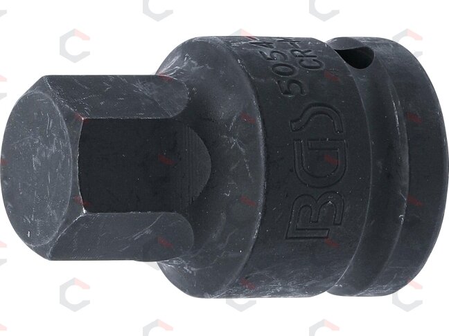 Antgalis smūginis | 20 mm (3/4") | hex šešiakampis 22 mm (5054-22)