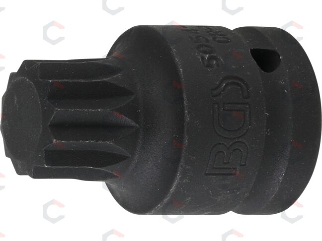 Antgalis smūginis | 20 mm (3/4") | Spline (XZN) M24 (5054-M24)