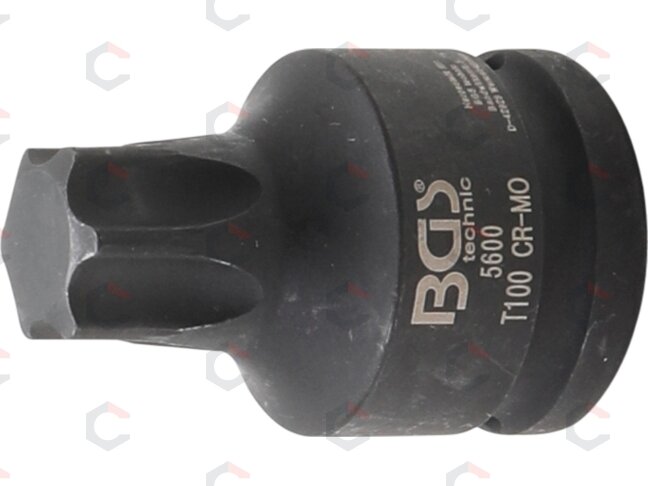 Antgalis smūginis | 20 mm (3/4") T-Star (Torx) T100 (5600) Antgalis smūginis | 20 mm (3/4") T-Star (Torx) T100 (5600)
