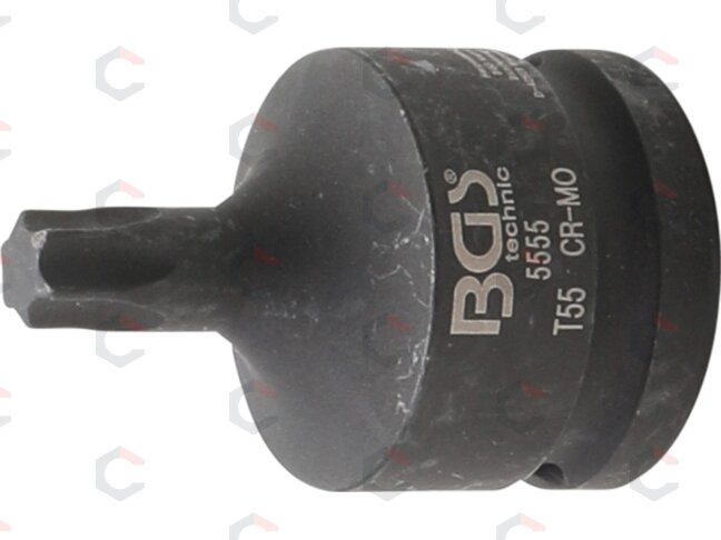 Antgalis smūginis | 20 mm (3/4") T-Star (Torx) T55 (5555) Antgalis smūginis | 20 mm (3/4") T-Star (Torx) T55 (5555)