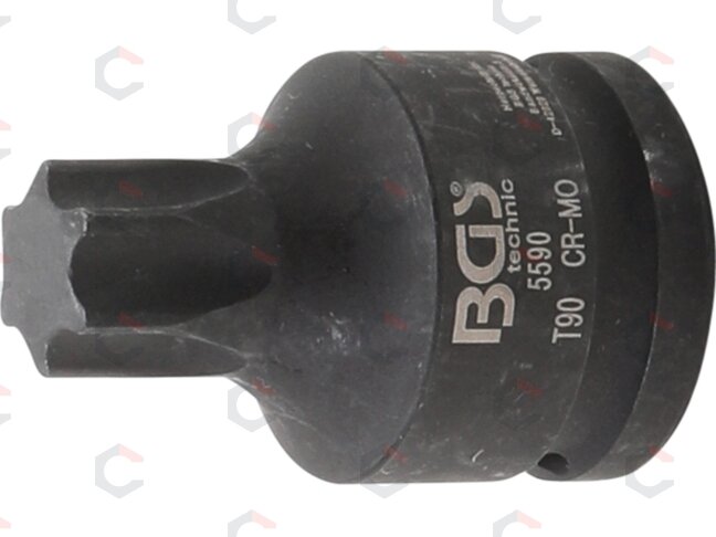 Antgalis smūginis | 20 mm (3/4") T-Star (Torx) T90 (5590) Antgalis smūginis | 20 mm (3/4") T-Star (Torx) T90 (5590)