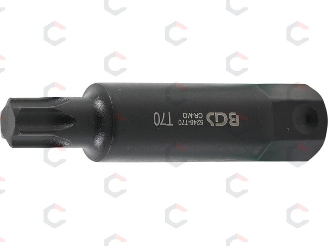 Antgalis smūginis | ilgis 100 mm | 22 mm storio | T-Star (Torx) T70 (5246-T70) Antgalis smūginis | ilgis 100 mm | 22 mm storio | T-Star (Torx) T70 (5246-T70)