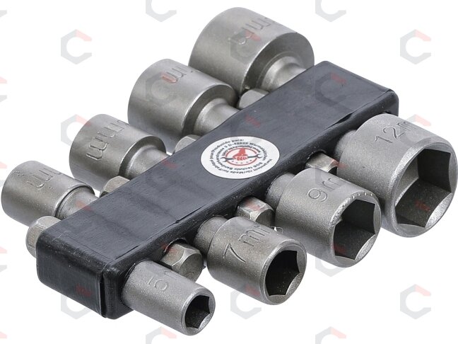 Antgalių / galvučių rinkinys | 6.3 mm (1/4") | 5-13 mm | 8 vnt. (67308) Antgalių / galvučių rinkinys | 6.3 mm (1/4") | 5-13 mm | 8 vnt. (67308)