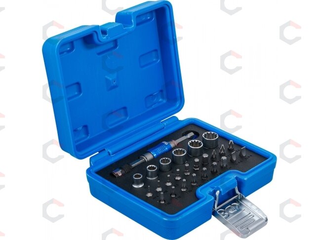 Antgalių ir galvučių rinkinys | 6,3 mm (1/4") | 2-in-1 | 26 vnt. (4812)