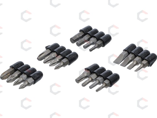 Antgalių komplektas | 6.3 mm (1/4") | 20 vnt. (4830) Antgalių komplektas | 6.3 mm (1/4") | 20 vnt. (4830)