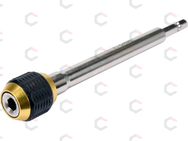 Antgalių laikiklis 1/4" | 150 mm (YT-04695) Antgalių laikiklis 1/4" | 150 mm (YT-04695)
