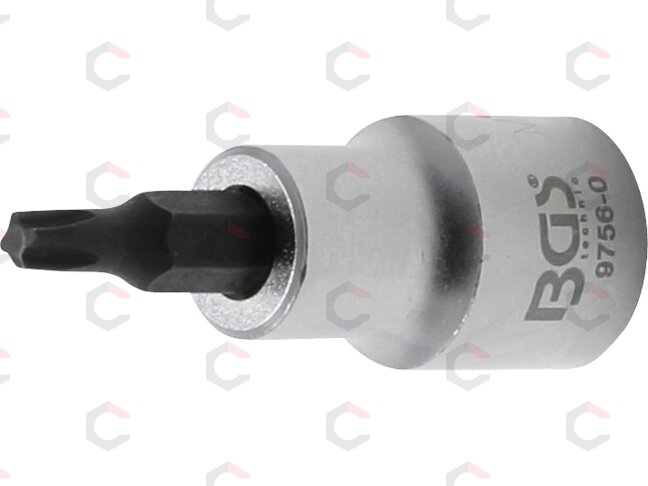 Antgalių rinkinys | 10 mm (3/8") | 4-kampų profilis (MTS-Mortorq) MTS0 - MTS04 | 5 pcs. (9756) 2