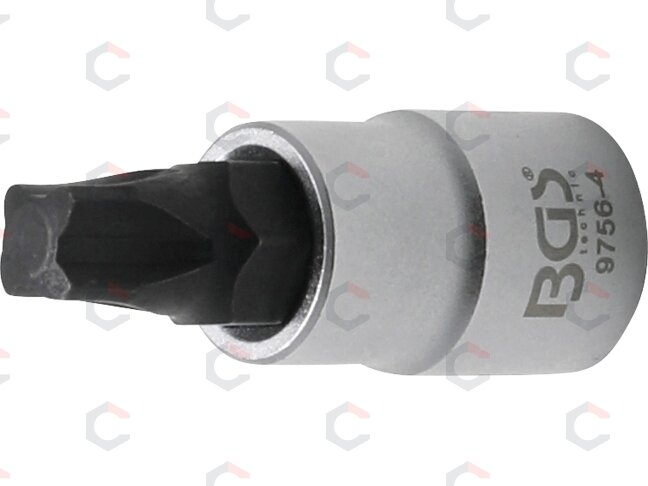 Antgalių rinkinys | 10 mm (3/8") | 4-kampų profilis (MTS-Mortorq) MTS0 - MTS04 | 5 pcs. (9756) 6