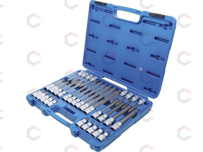 Antgalių galvučių rinkinys BGS | 1/2" | TORX Plus Security TPS20–TPS70 | 32 vnt. (5191) 2 Antgalių galvučių rinkinys BGS | 1/2" | TORX Plus Security TPS20–TPS70 | 32 vnt. (5191) 2
