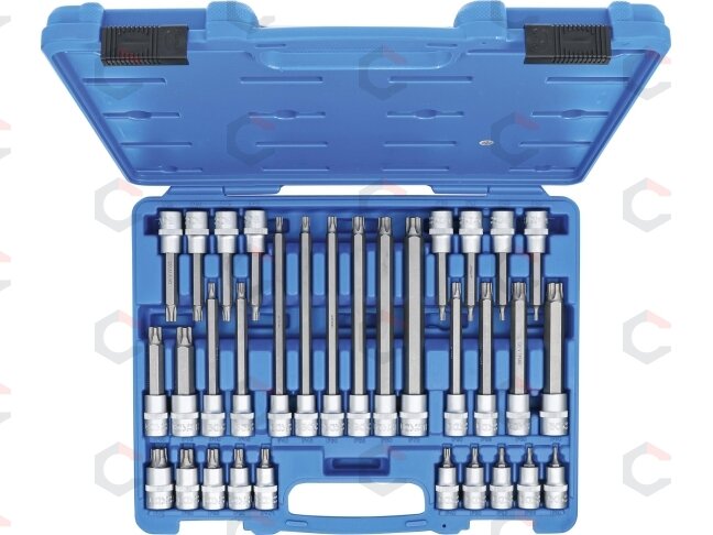Antgalių galvučių rinkinys BGS | 1/2" | TORX Plus Security TPS20–TPS70 | 32 vnt. (5191) 3 Antgalių galvučių rinkinys BGS | 1/2" | TORX Plus Security TPS20–TPS70 | 32 vnt. (5191) 3