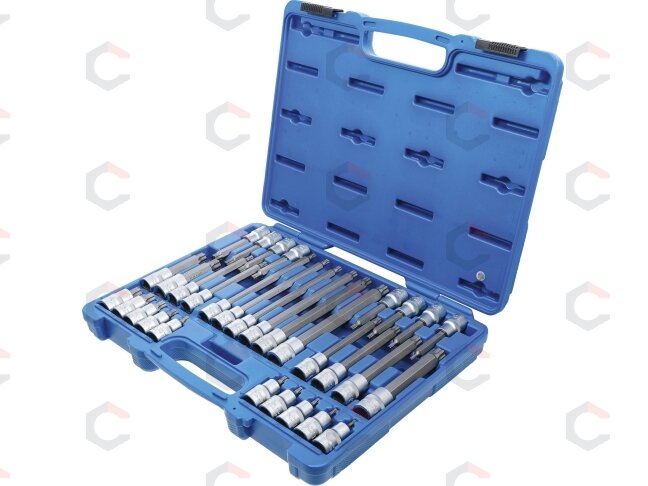 Antgalių galvučių rinkinys BGS | 1/2" | TORX Plus TP20–TP70 | 32 vnt. (5190) 2 Antgalių galvučių rinkinys BGS | 1/2" | TORX Plus TP20–TP70 | 32 vnt. (5190) 2