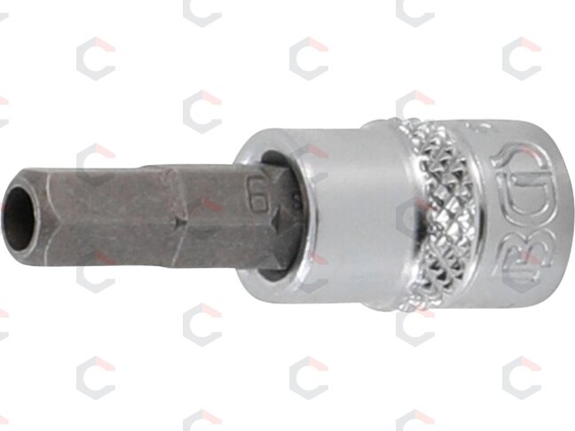 Antgalių rinkinys | 6.3 mm (1/4") | hex šešiakampis | su skyle | 2 - 7 mm | 8 vnt. (5156) 10