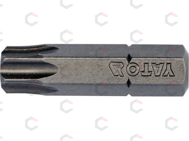 Antgalių rinkinys | 6.3 mm (1/4") | T-star (Torx) T40 | S2 | 10 vnt. (YT-78147) Antgalių rinkinys | 6.3 mm (1/4") | T-star (Torx) T40 | S2 | 10 vnt. (YT-78147)
