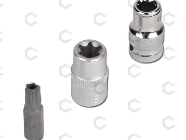 Antgalių rinkinys | E-Type / T-Star (Torx) | 17 vnt. (5023) 7