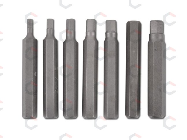 Antgalių rinkinys Hex šešiakampiai | trumpas / ilgas | 10 mm (3/8") storio | 15 vnt. (5070) 7 Antgalių rinkinys Hex šešiakampiai | trumpas / ilgas | 10 mm (3/8") storio | 15 vnt. (5070) 7