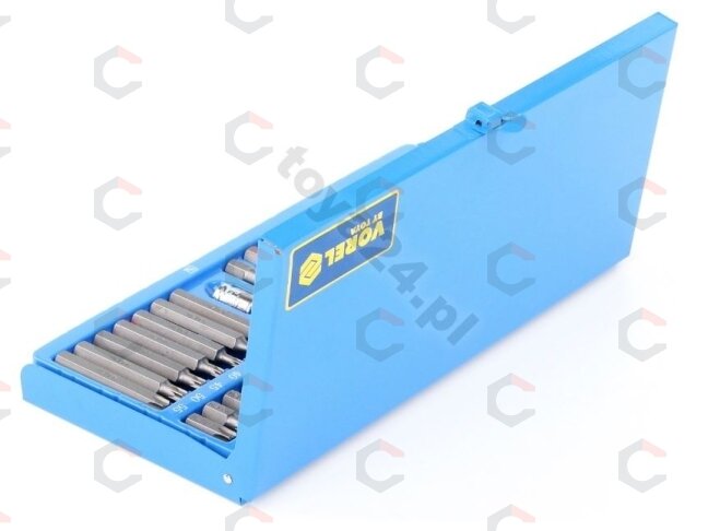 Antgalių rinkinys | metalinė dėžutė | 40 vnt. (66400) 3