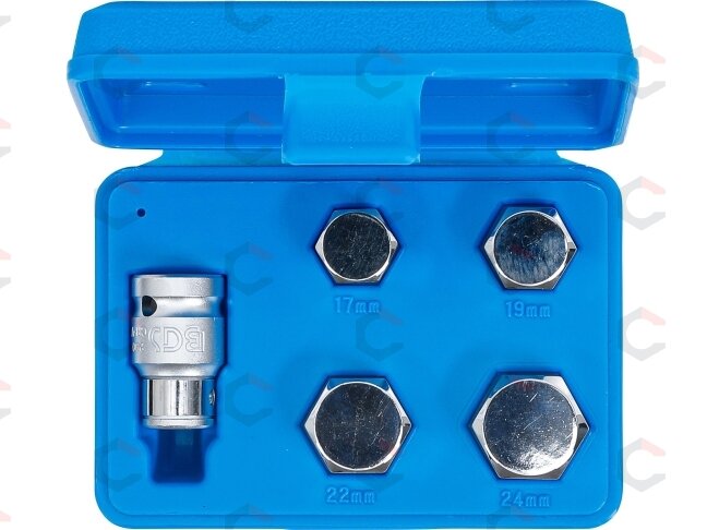 Antgalių rinkinys | motociklams | vidinis šešiakampis 10 mm (3/8") (5060) 4 Antgalių rinkinys | motociklams | vidinis šešiakampis 10 mm (3/8") (5060) 4