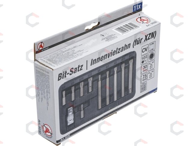 Antgalių rinkinys | trumpas / ilgas | spline (XZN) | 11 vnt. (5030) 5 Antgalių rinkinys | trumpas / ilgas | spline (XZN) | 11 vnt. (5030) 5