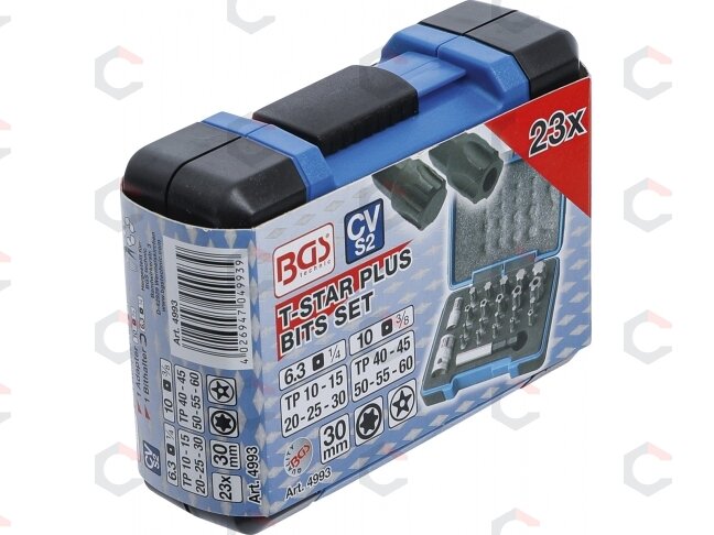 Antgalių rinkinys | TS profilis PLUS (Torx Plus) | 23 vnt. (4993) 5 Antgalių rinkinys | TS profilis PLUS (Torx Plus) | 23 vnt. (4993) 5
