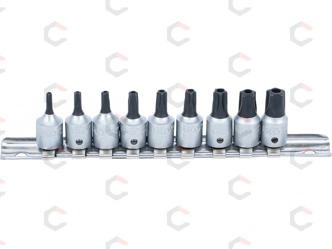 Antgalių rinkinys TS-Star Torx Plus | 6,3 mm (1/4") | TS10–TS50 | 9 vnt (71020) 1 Antgalių rinkinys TS-Star Torx Plus | 6,3 mm (1/4") | TS10–TS50 | 9 vnt (71020) 1