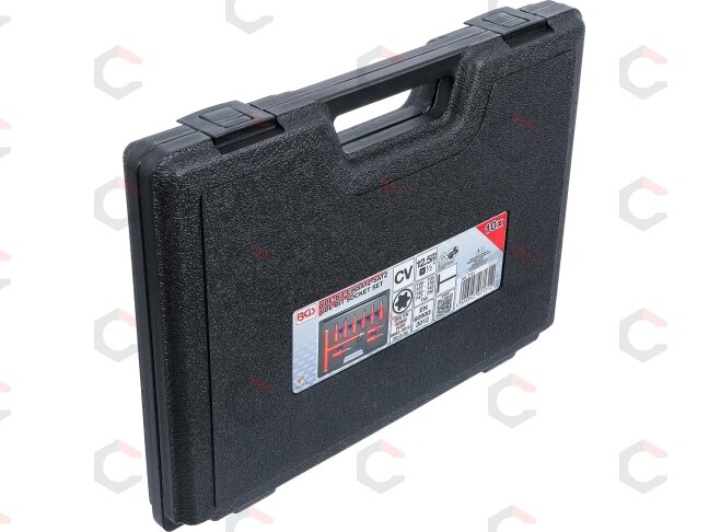 Antgalių rinkinys VDE profesionalus | 1/2" pavara | Torx T20–T55 | 10 vnt. (7131) 7