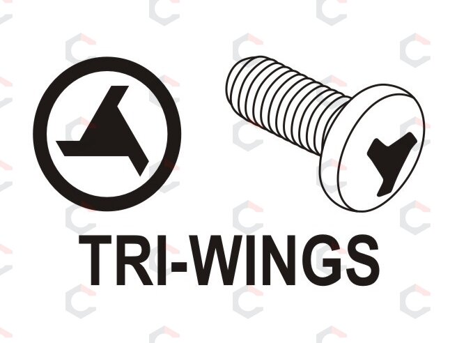 Antgaliai kryžminiai trikampiai 1/4", 2vnt, :0x100mm ; 1x100mm "Yato" (YT-0493) 1 Antgaliai kryžminiai trikampiai 1/4", 2vnt, :0x100mm ; 1x100mm "Yato" (YT-0493) 1