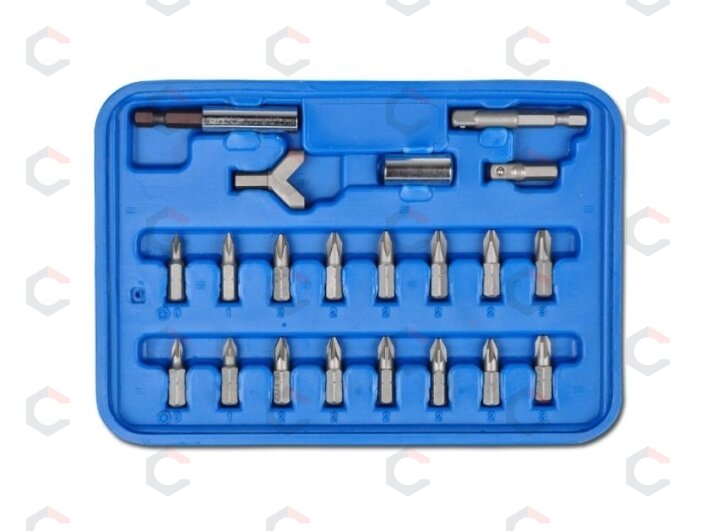 Antgalių rinkinys | 6.3 mm (1/4") | 100 vnt. (765) 1 Antgalių rinkinys | 6.3 mm (1/4") | 100 vnt. (765) 1