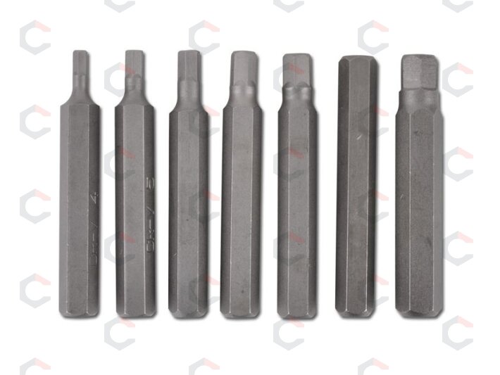 Antgalių rinkinys Hex šešiakampiai | trumpas / ilgas | 10 mm (3/8") storio | 15 vnt. (5070) 7 Antgalių rinkinys Hex šešiakampiai | trumpas / ilgas | 10 mm (3/8") storio | 15 vnt. (5070) 7
