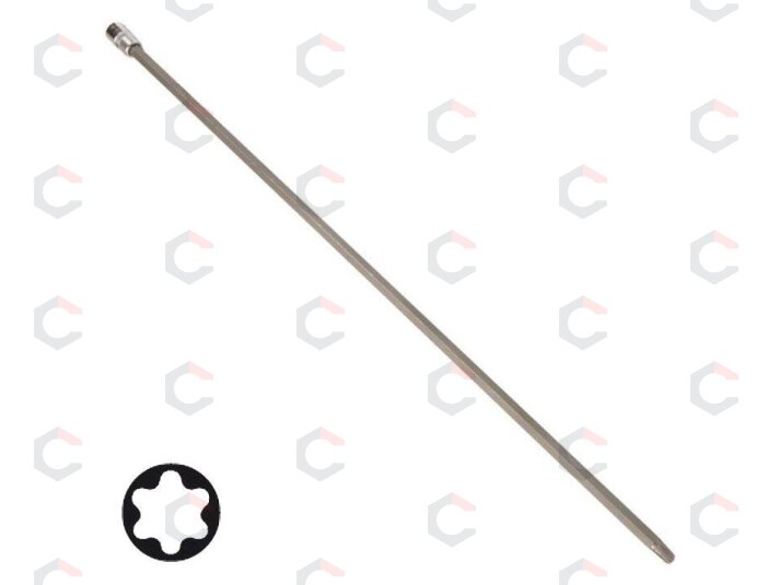 Antgalis įpresuotas į galvutę | ilgis 400 mm | 6,3 mm (1/4") T-Star (Torx ) T30 (4202) 1 Antgalis įpresuotas į galvutę | ilgis 400 mm | 6,3 mm (1/4") T-Star (Torx ) T30 (4202) 1