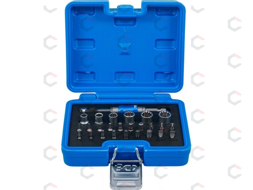 Antgalių ir galvučių rinkinys | 6,3 mm (1/4") | 2-in-1 | 26 vnt. (4812) 1