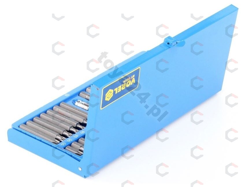 Antgalių rinkinys | metalinė dėžutė | 40 vnt. (66400) 3