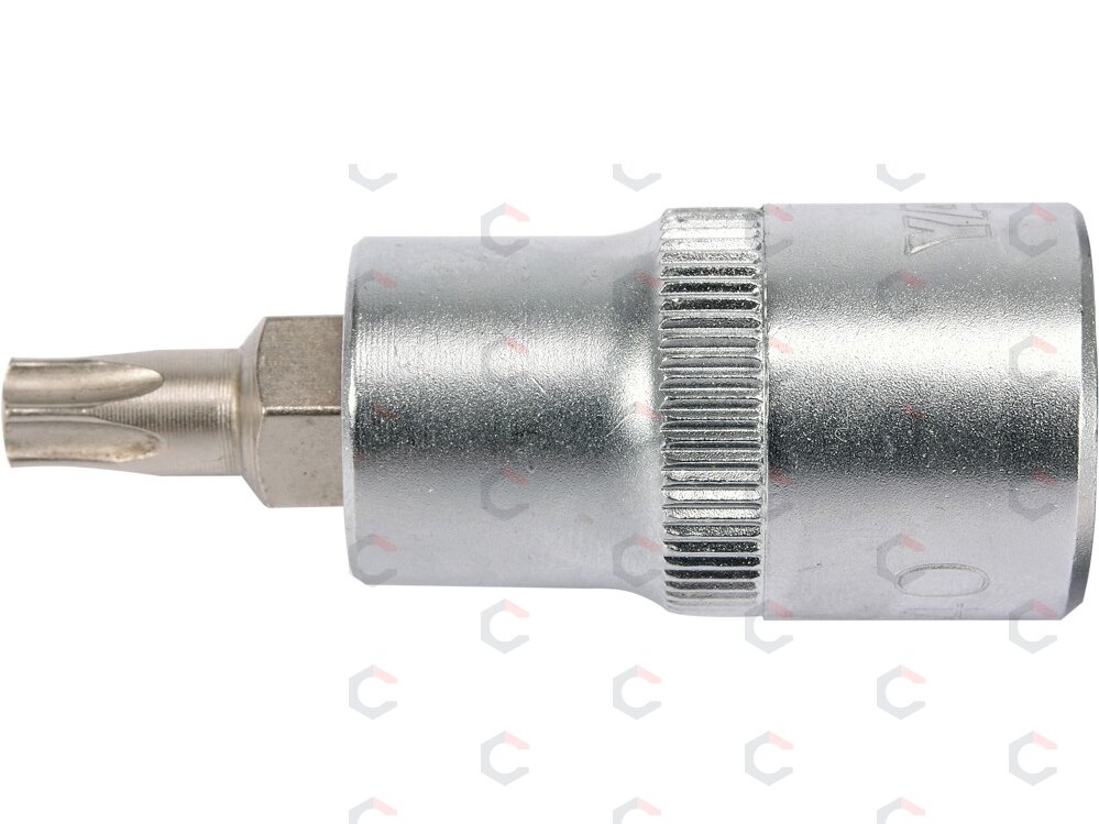 Antgalis įpresuotas į galvutę 1/2", T40 x 55 mm (YT-04314) 2 Antgalis įpresuotas į galvutę 1/2", T40 x 55 mm (YT-04314) 2
