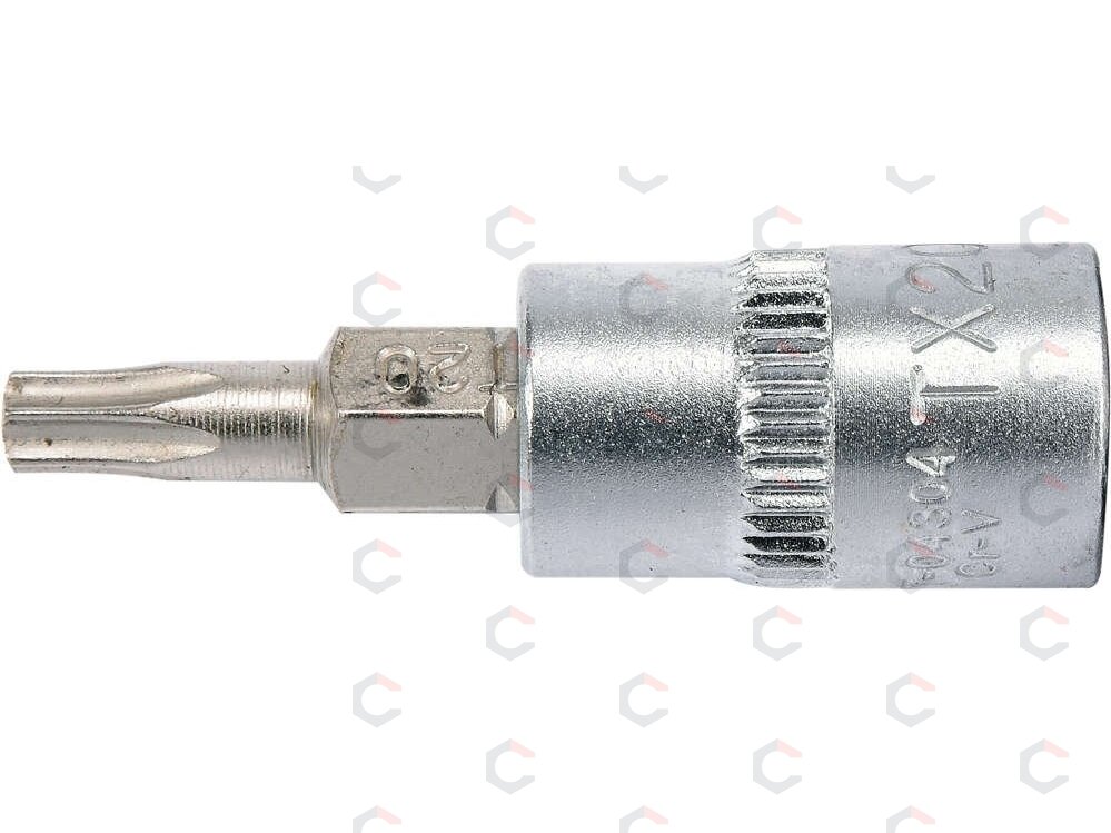 Antgalis įpresuotas į galvutę | 6.3 mm (1/4") | T-Star (Torx) T20 (YT-04304) 1 Antgalis įpresuotas į galvutę | 6.3 mm (1/4") | T-Star (Torx) T20 (YT-04304) 1